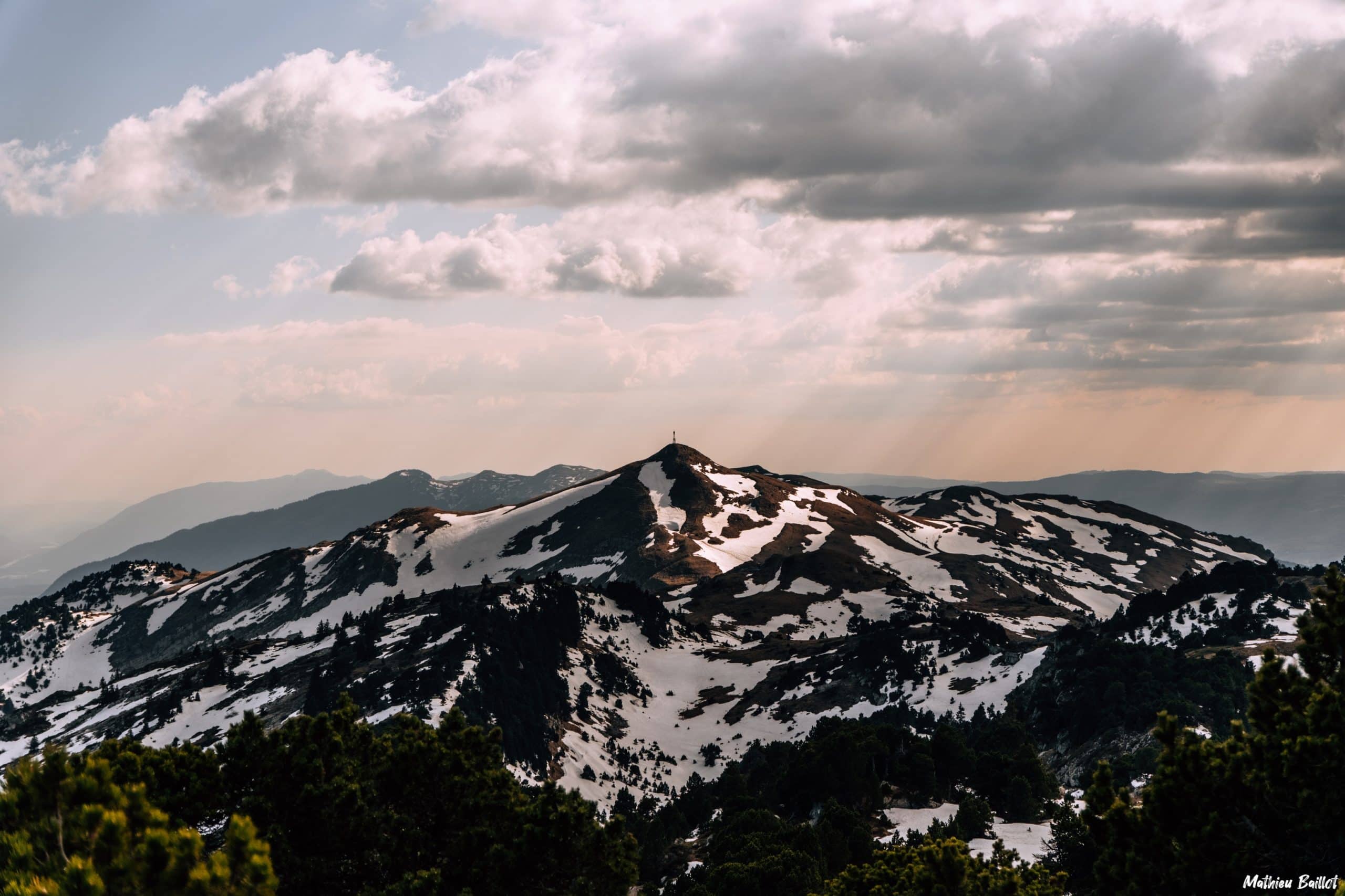 Le Reculet, 1718m et le Crêt de la Neige, 1720m (Jura)