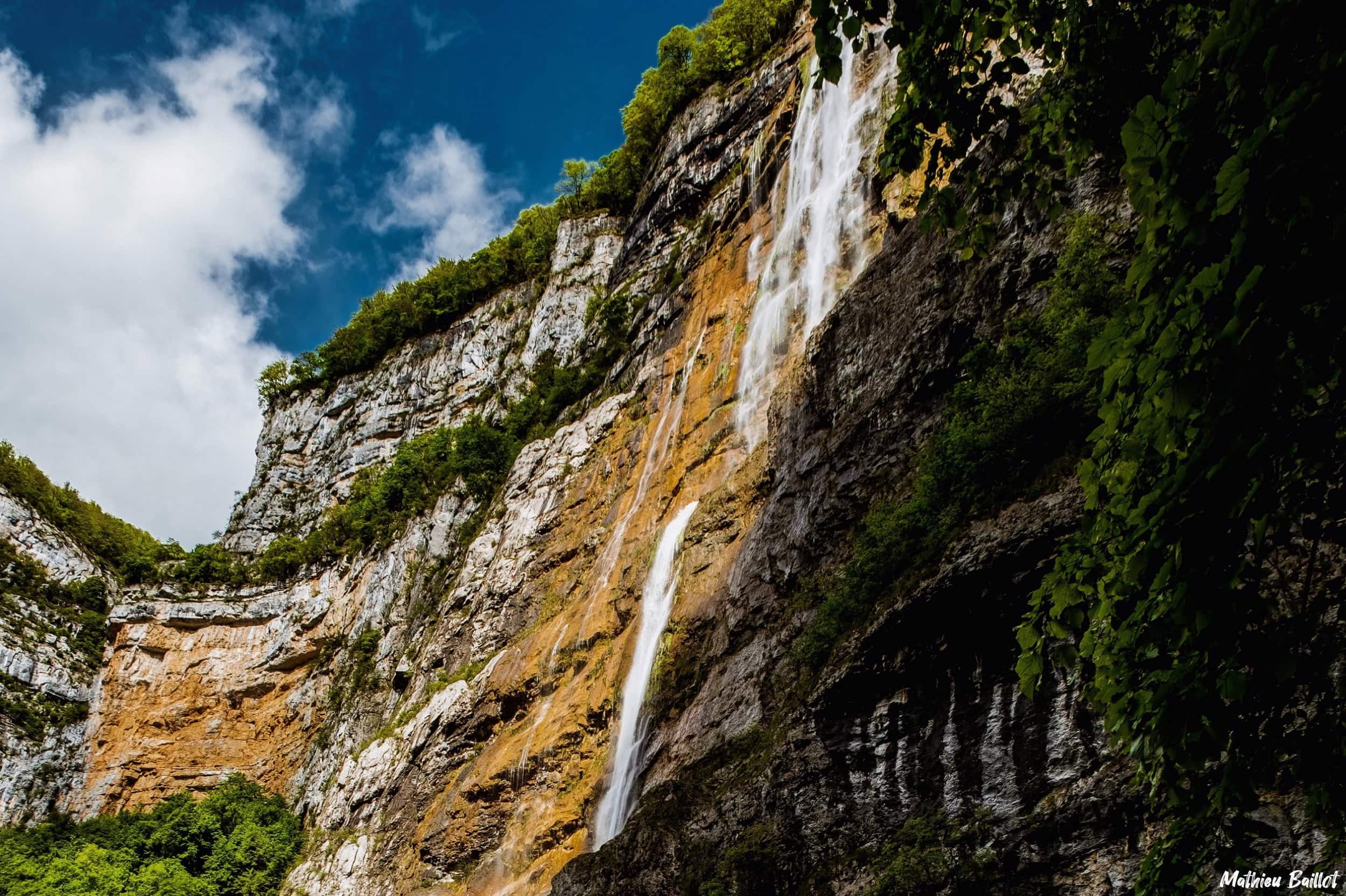Cascade de Moulins-Marquis, 642m (Vercors)