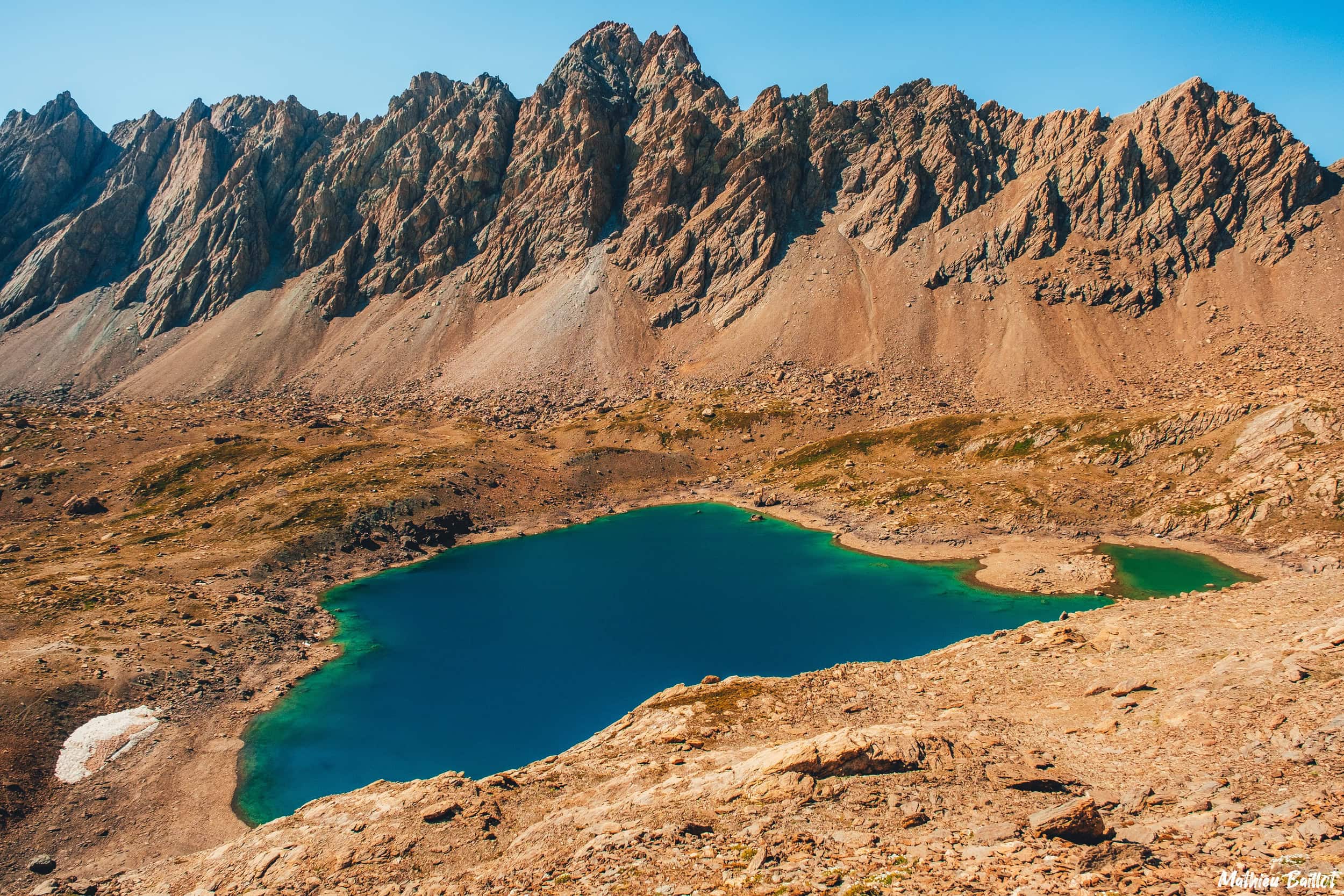 Lacs des Neufs Couleurs, 2841m (Ubaye)