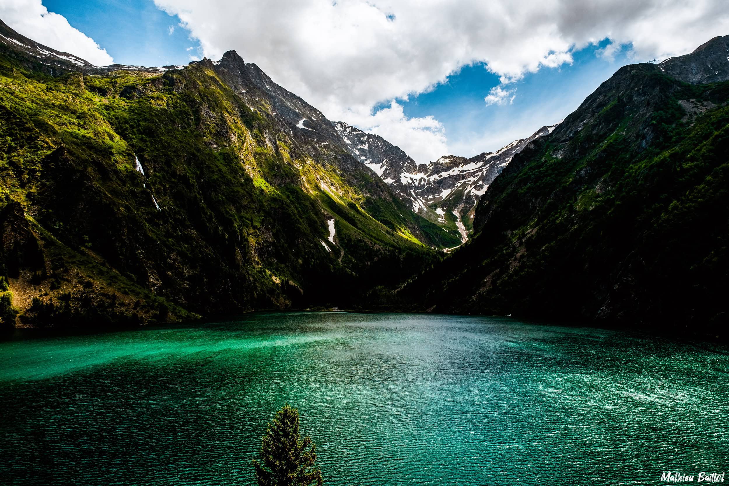 Lac du Lauvitel, 1530m (Ecrins)