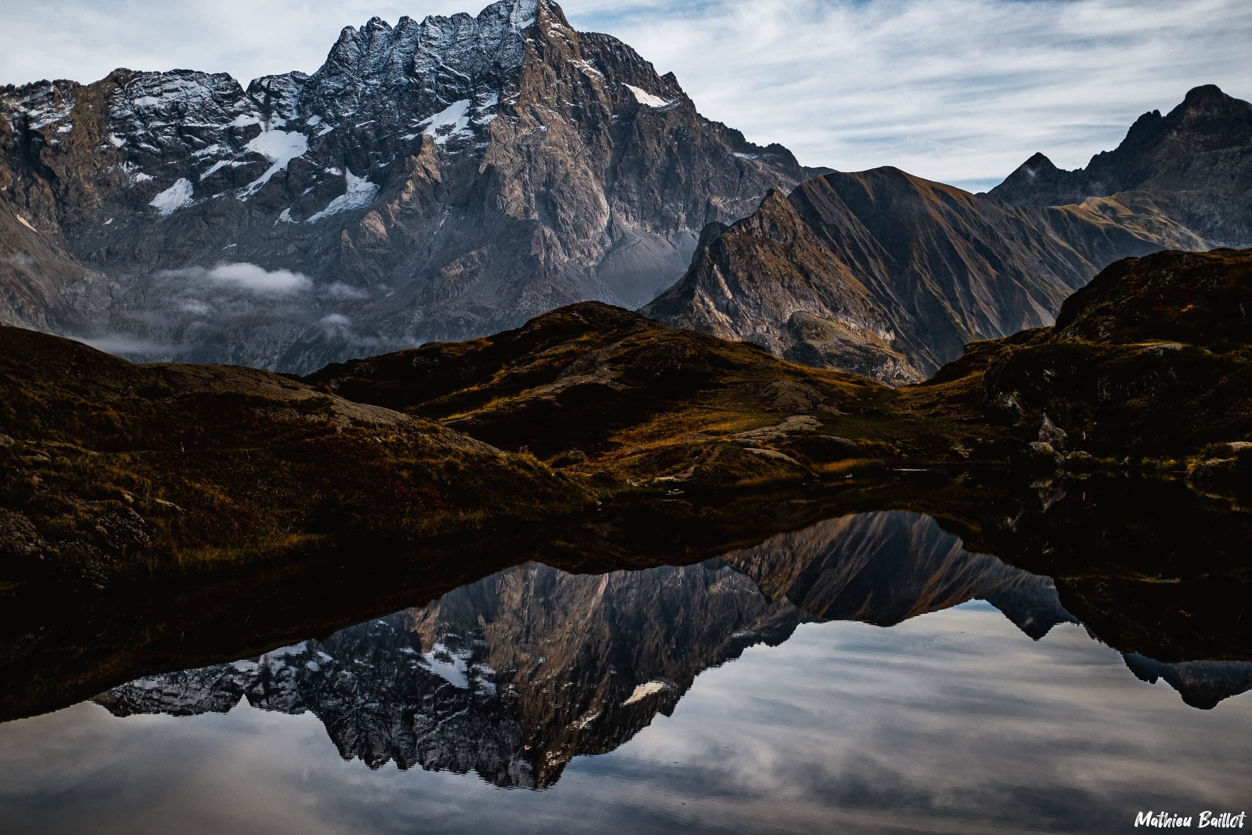 Lac du Lauzon et Lac Bleu, 2168m (Écrins)